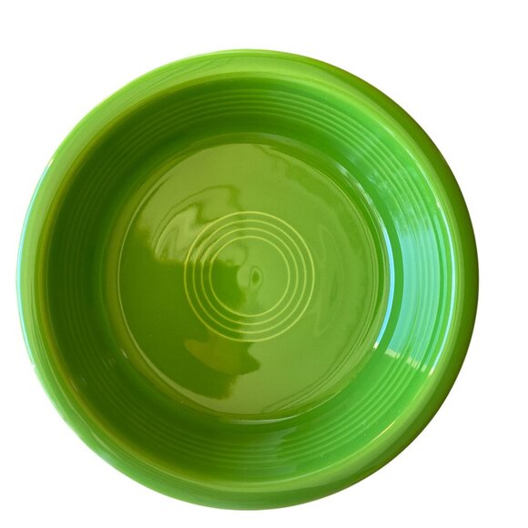 Fiestaware Shamrock Green soup cereal bowl coupe 7" with lip Discontinued - Picture 3 of 6